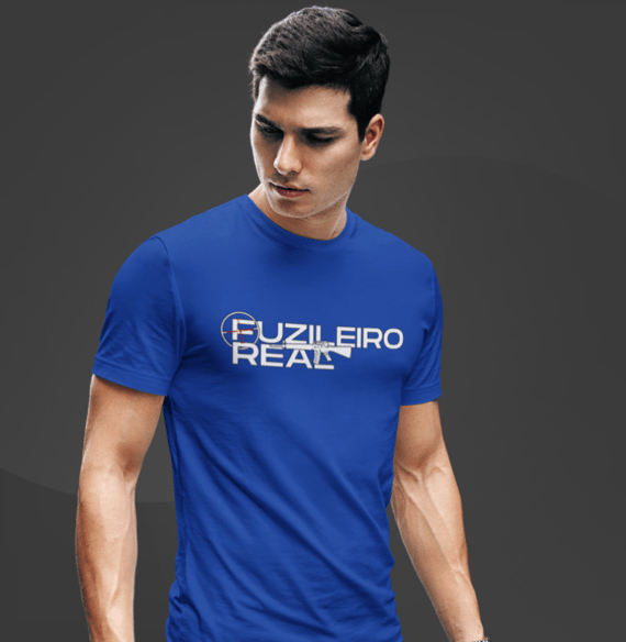 Camiseta Fuzileiro Real básica