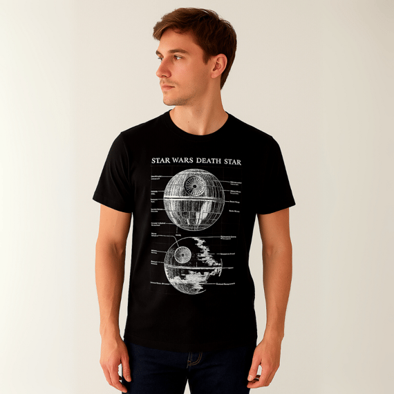 Camisa Unissex Star Wars Estrela da Morte