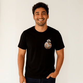 Camisa Unissex Star Wars BB-8