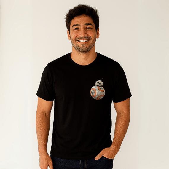 Camisa Unissex Star Wars BB-8
