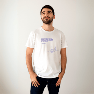 Camisa Clara Carl Sagan Filosofia