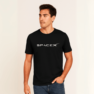 Camisa SpaceX Unissex