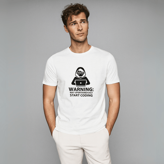 Camisa Warning Coding Unissex