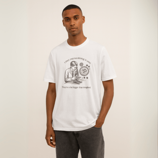 Camisa I met a Microbiologist Unissex