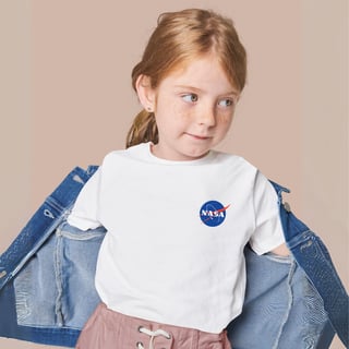 Nome do produtoCamisa NASA Infantil Minimalista