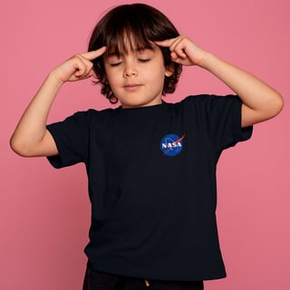 Nome do produtoCamisa NASA Infantil Minimalista