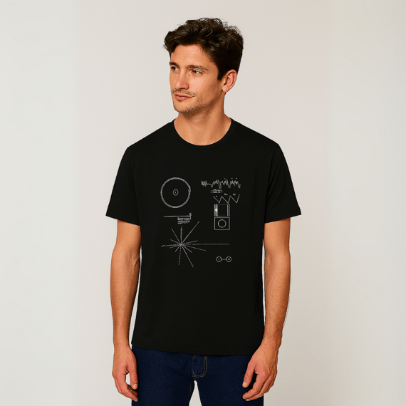 Camisa Voyager Golden Record