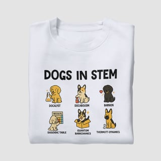 Nome do produtoCamisa Dogs in STEAM Unissex