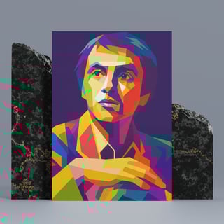 Nome do produtoPoster Carl Sagan Jovial
