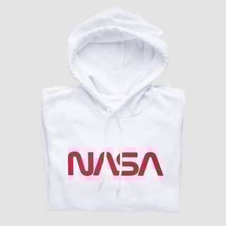 Nome do produtoCasaco NASA Moletom hoodie Logo horizontal Prime Canguru