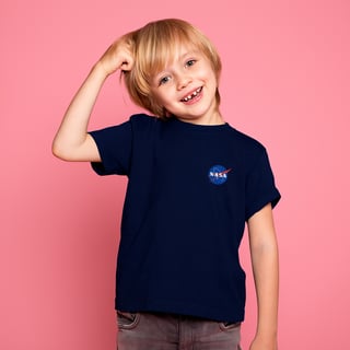 Nome do produtoCamisa NASA Infantil Minimalista