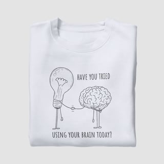 Nome do produtoCamisa Brain Unissex
