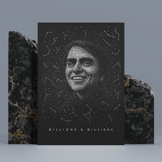 Nome do produtoPoster Carl Sagan STARS