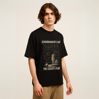 Camisa Schrodingers Cat Unissex