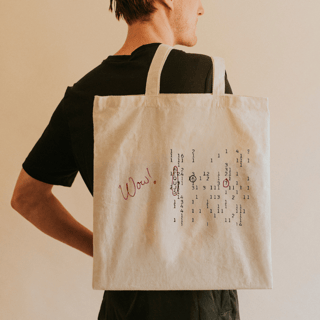 Nome do produtoBolsa ECOBAG Sinal de WOW!