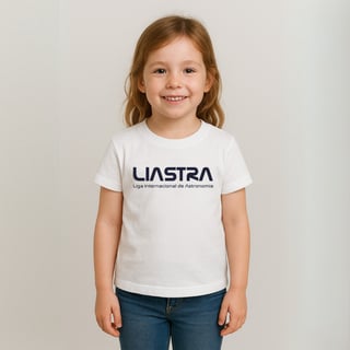 Nome do produtoCamisa Branca Infantil LIASTRA