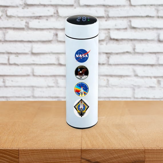 Garrafa Térmica Patchs NASA