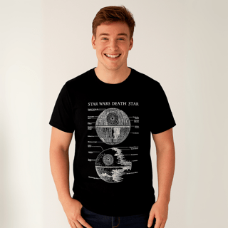 Nome do produtoCamisa Unissex Star Wars Estrela da Morte