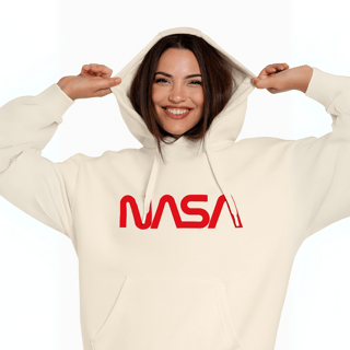 Nome do produtoCasaco NASA Moletom hoodie Logo horizontal Prime Canguru