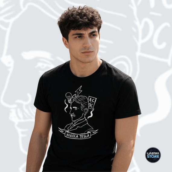 Camisa Nikola Tesla