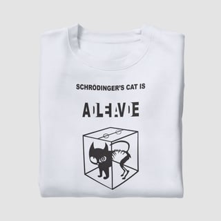 Nome do produtoCamisa Schrödinger