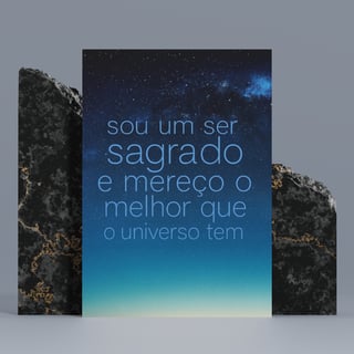 Nome do produtoPoster Sagrado Universo
