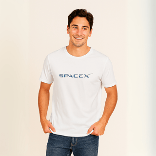 Camisa SpaceX Unissex
