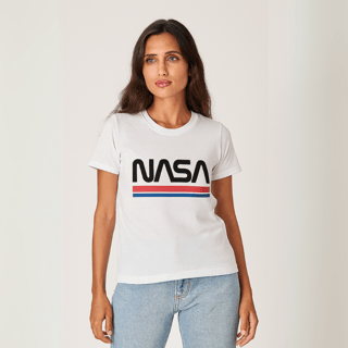 Camisa NASA Feminina LogoH