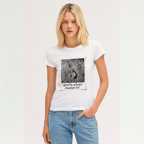 Camisa Apollo 11 Pegada Feminina