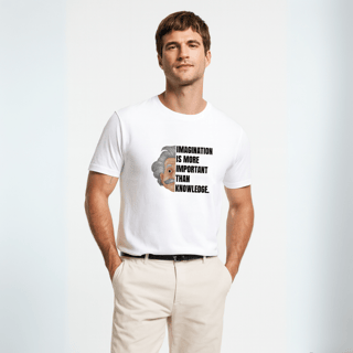 Nome do produtoCamisa Einstein Knowledge Unissex