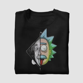 Nome do produtoCamisa Einstein/Rick Unissex