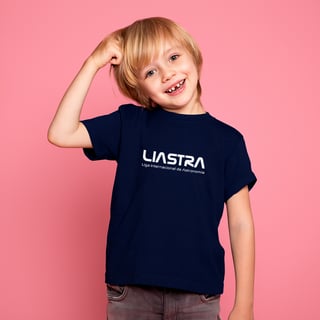Nome do produtoCamisa Infantil 2 a 8 anos LIASTRA logo