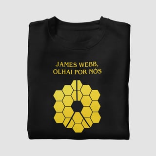 Nome do produtoCamisa James Webb Olhai Por Nós Unissex