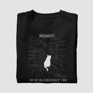 Nome do produtoCamisa Schrondinger Cat Unissex