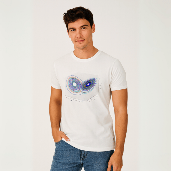 Camisa Unissex The Lorenz Attractor