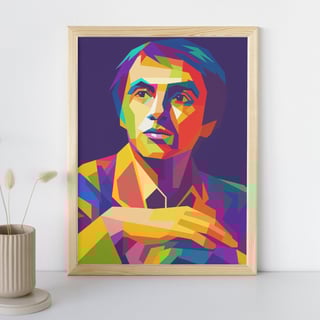 Nome do produtoPoster Carl Sagan Jovial