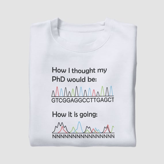 Camisa PhD DNA How it is going Unissex