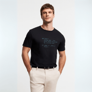 Nome do produtoCamisa Coding Focus Unissex