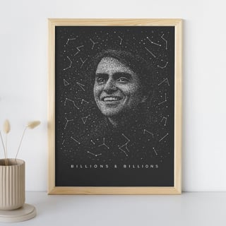 Nome do produtoPoster Carl Sagan STARS