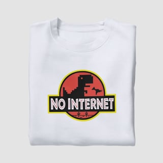Nome do produtoCamisa NO INTERNET Jurassic Park