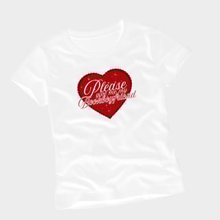 Nome do produto Heart Boyfriend-Baby tee