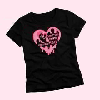 Nome do produto Monster Girls- Baby tee