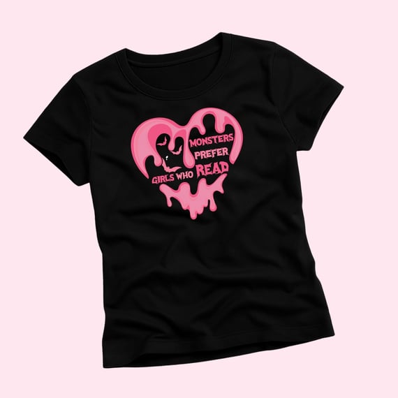 Monster Girls- Baby tee