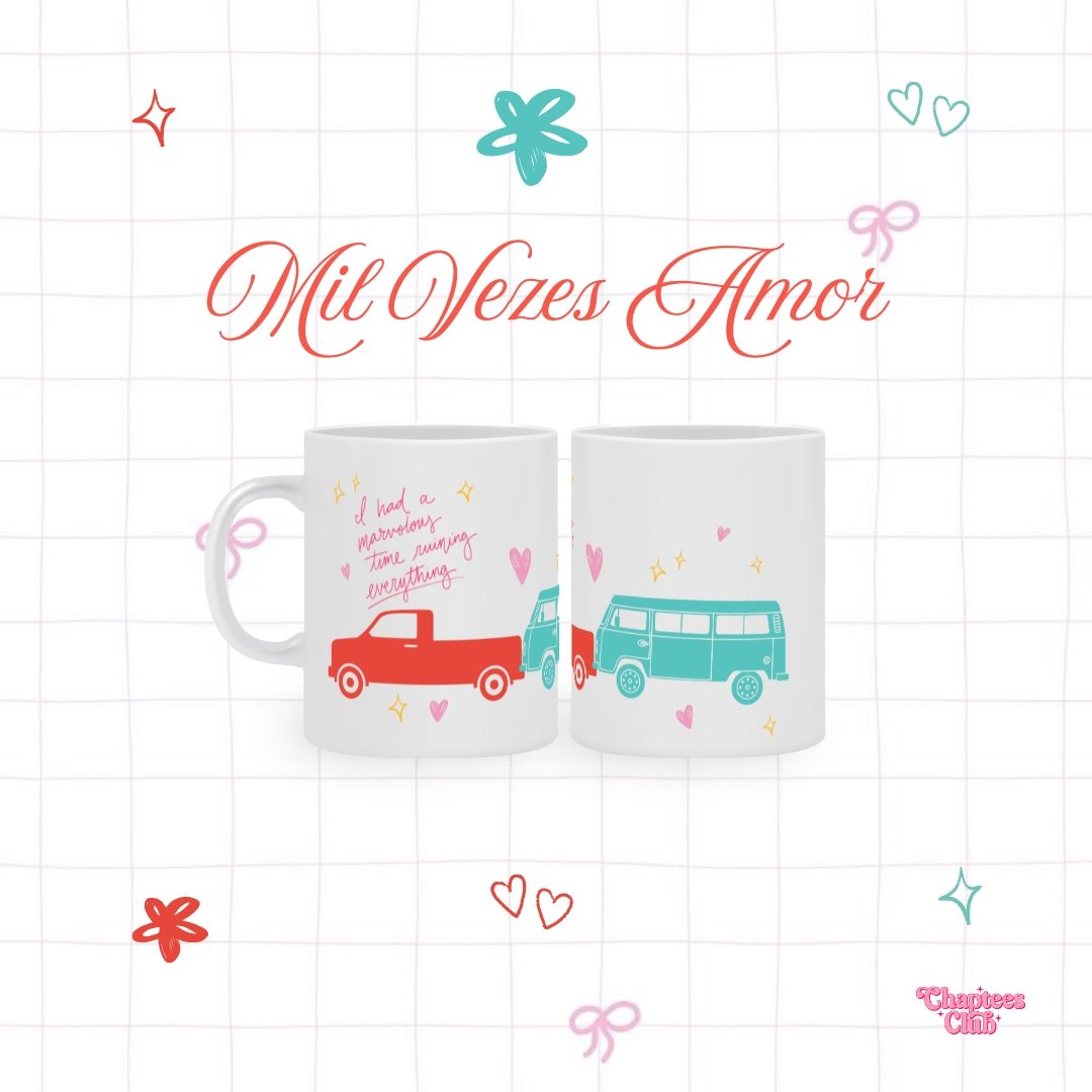 Nome do produto: Mil vezes Amor- Caneca