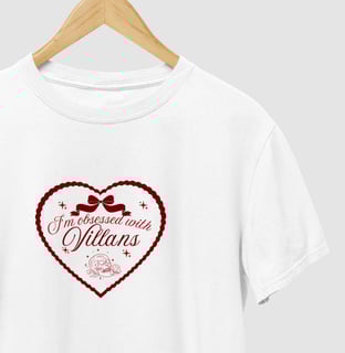 Nome do produto Villans- Baby tee