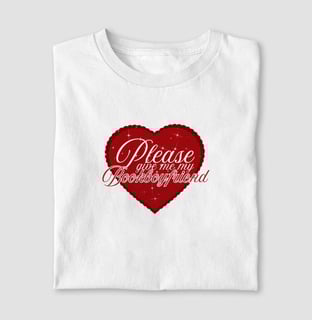Nome do produto Heart Boyfriend-Baby tee