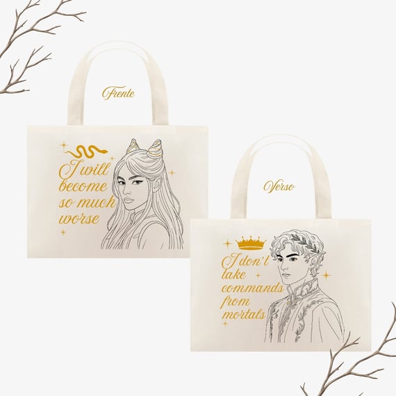 Jude e Cardan- ecobag