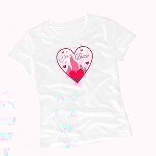 SLOW BURN- Baby tee
