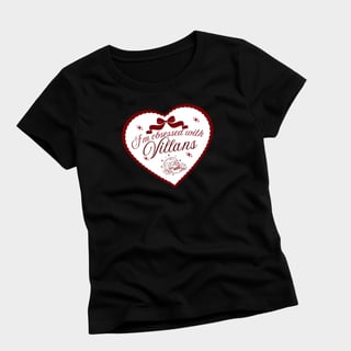 Nome do produto Villans- Baby tee