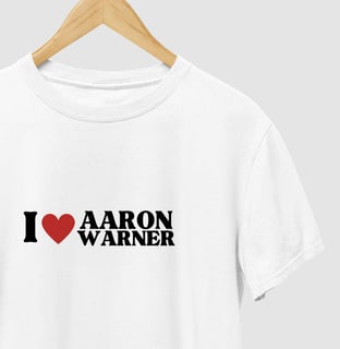 Nome do produto AARON WARNER- Bookboyfriends